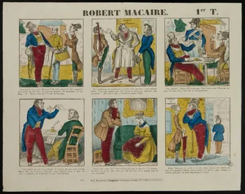 Dembour et Gangel estampe ROBERT MACAIRE. Metz 1840-1852 1953.86.5097 Photo