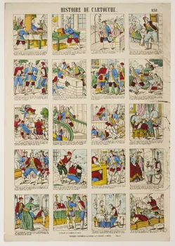 estampe HISTOIRE DE CARTOUCHE. 1953.86.5101 Photo