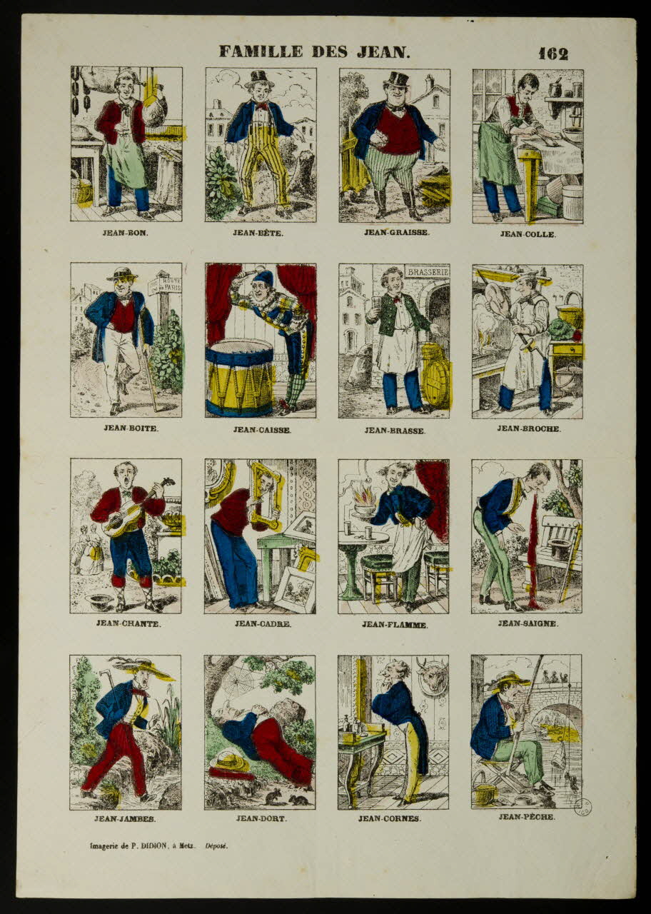 Paulin Didion estampe FAMILLE DES JEAN. Metz 1869-1879 1953.86.5109 Photo