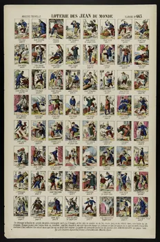 estampe LOTERIE DES JEAN DU MONDE 1953.86.5110 Photo