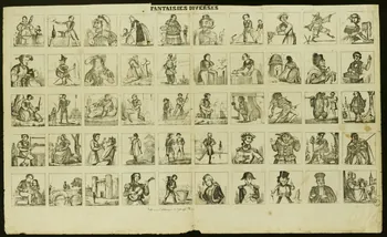 Charles Nicolas Gangel estampe FANTAISIES DIVERSES France 1852-1858 1953.86.5141 Photo