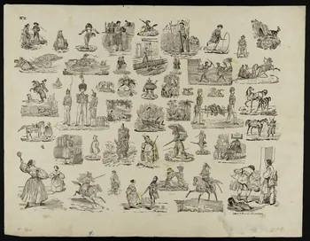 estampe Suite de diverses scènes 1953.86.5149 Photo