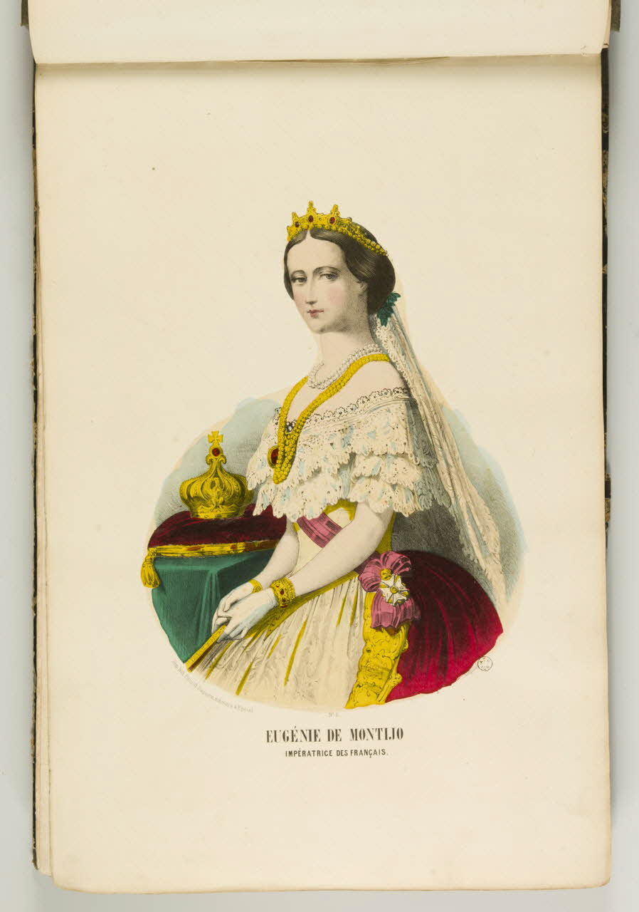 album EUGENIE DE MONTIJO  IMPERATRICE DES FRANCAIS. 1953.86.5154 Photo