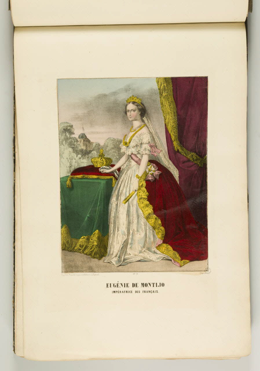 album EUGENIE DE MONTIJO  IMPERATRICE DES FRANCAIS. 1953.86.5157 Photo