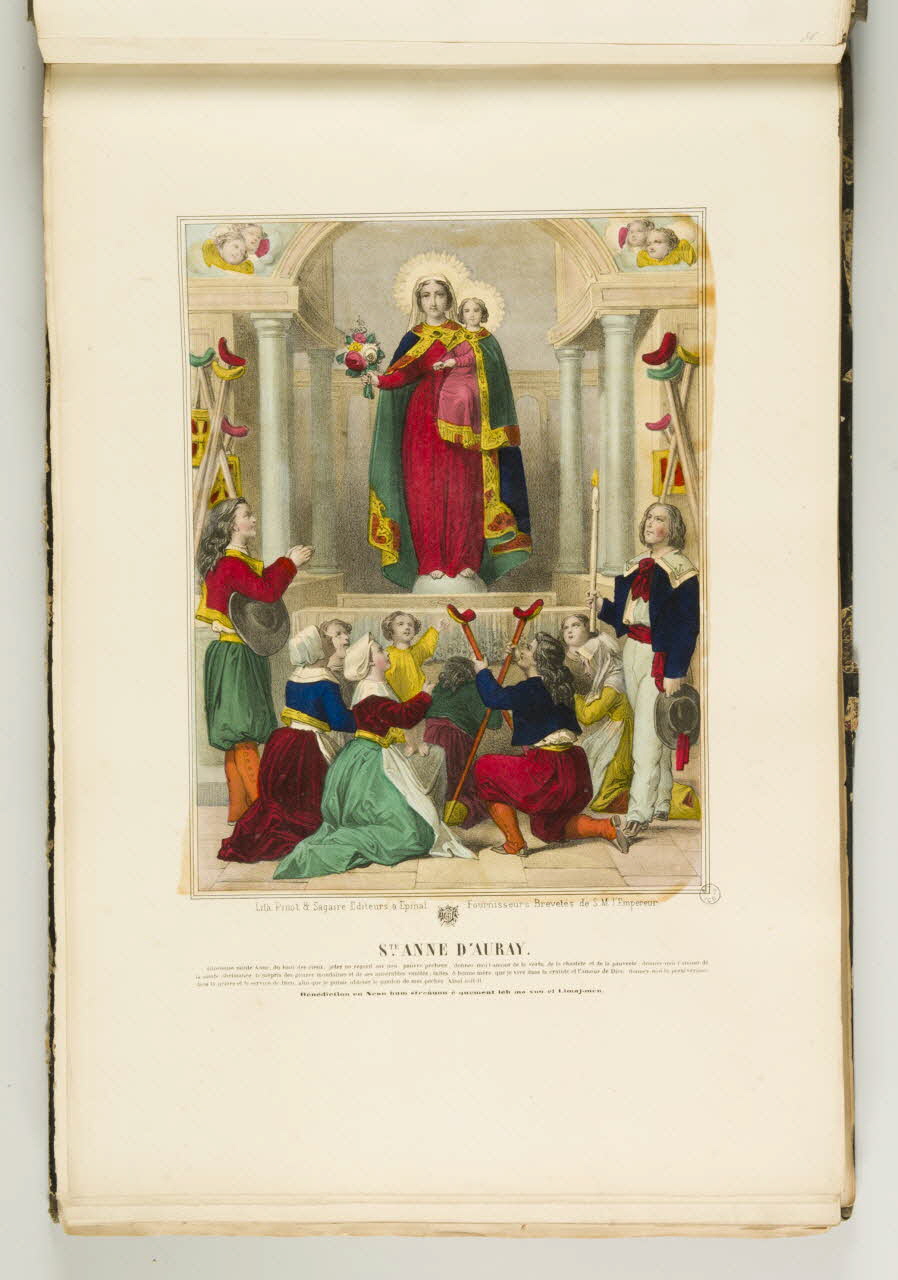 album STE. ANNE D'AURAY. 1953.86.5187 Photo