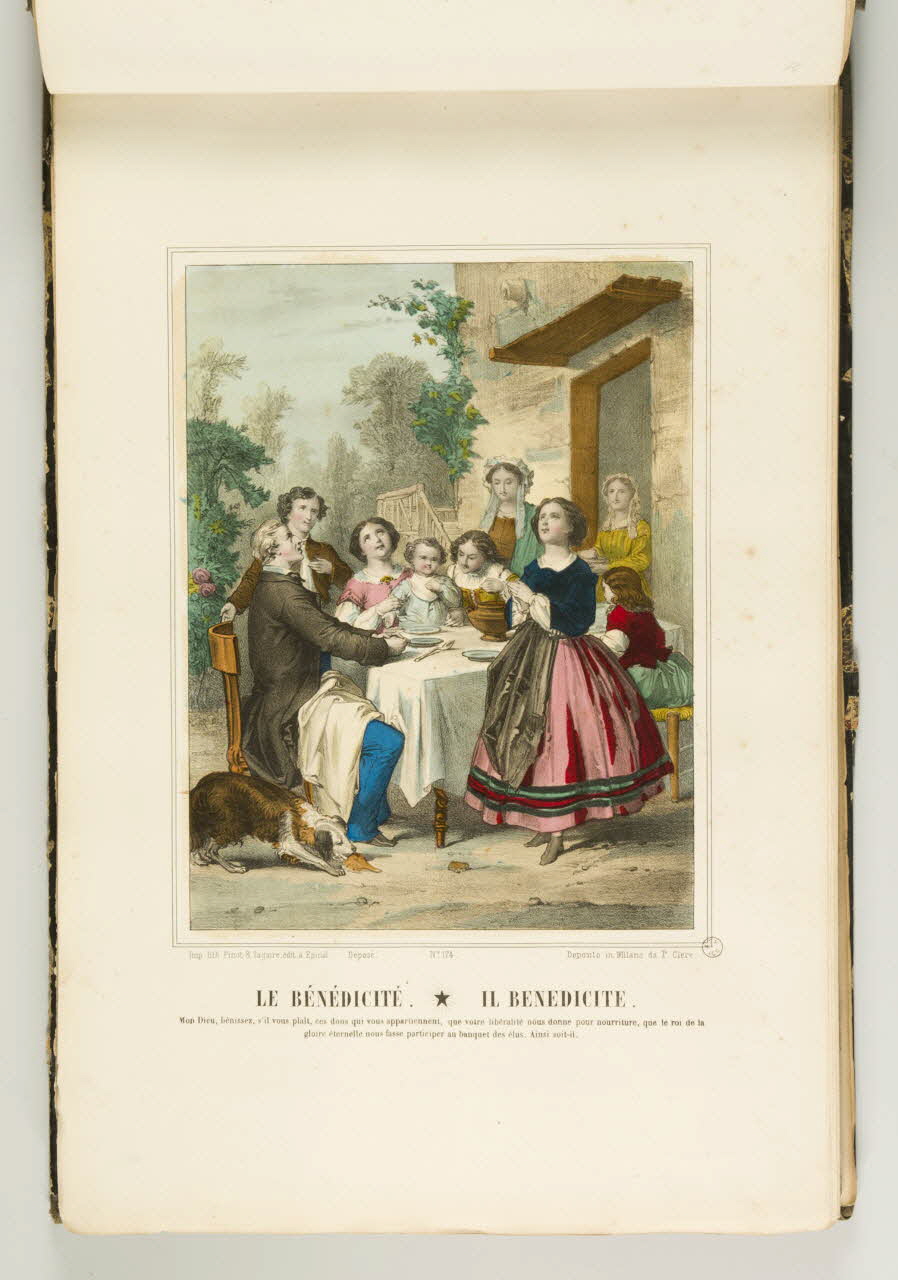 album LE BENEDICITE. 1953.86.5203 Photo