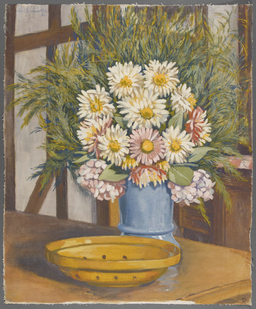 Emile Boutin BOUQUET PLAT DU PAYS DE MONTS -  DIT "BOUQUET MARAICHIN" 1931 1942.2.3 Photo RMN-Grand Palais (Mucem)