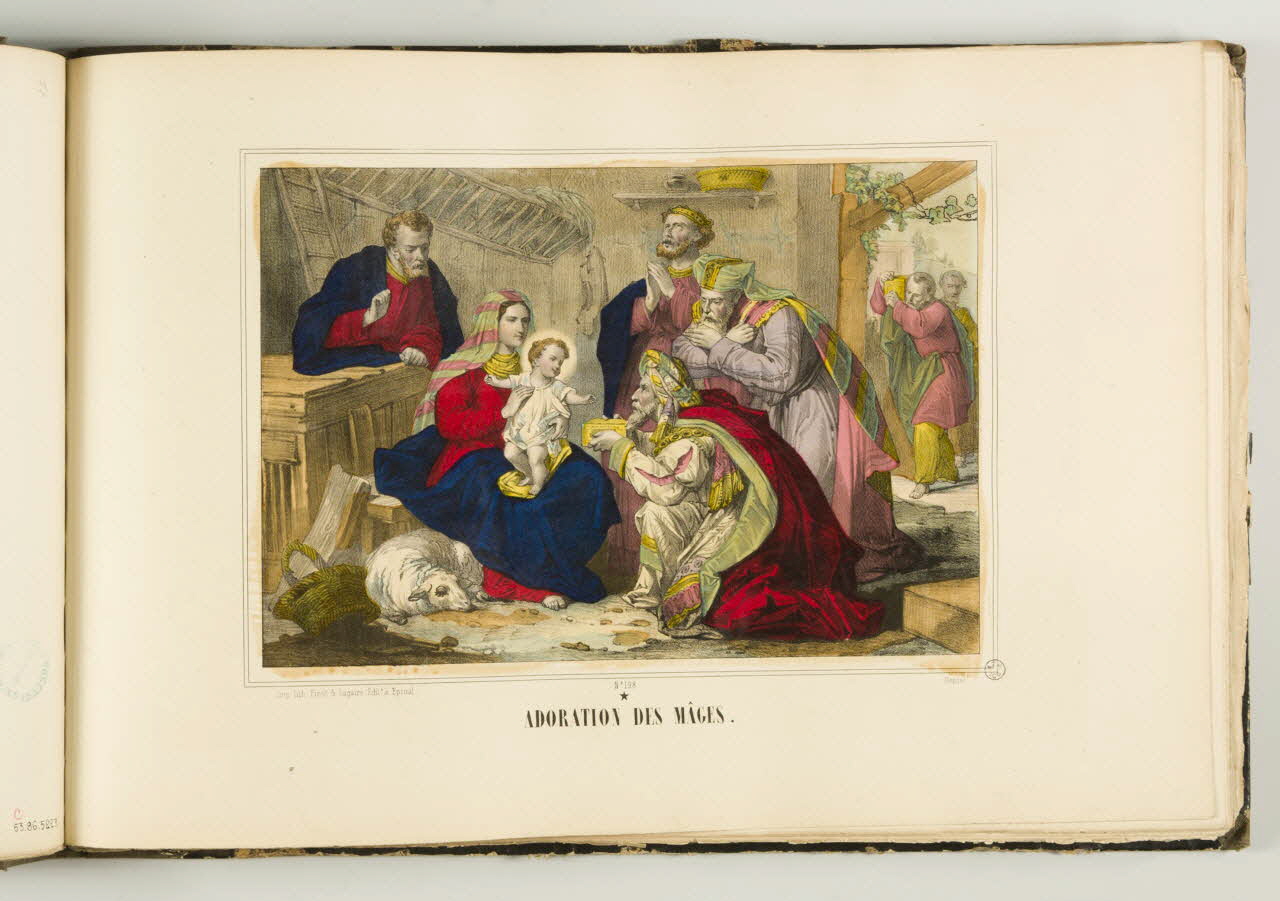 album ADORATION DES MAGES. 1953.86.5224 Photo