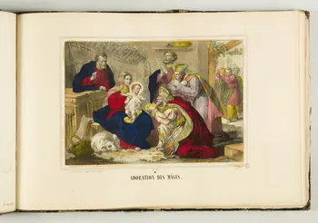 album ADORATION DES MAGES. 1953.86.5224 Photo