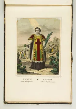 album ST. VINCENT  Patron des Vignerons. 1953.86.5270  Photo