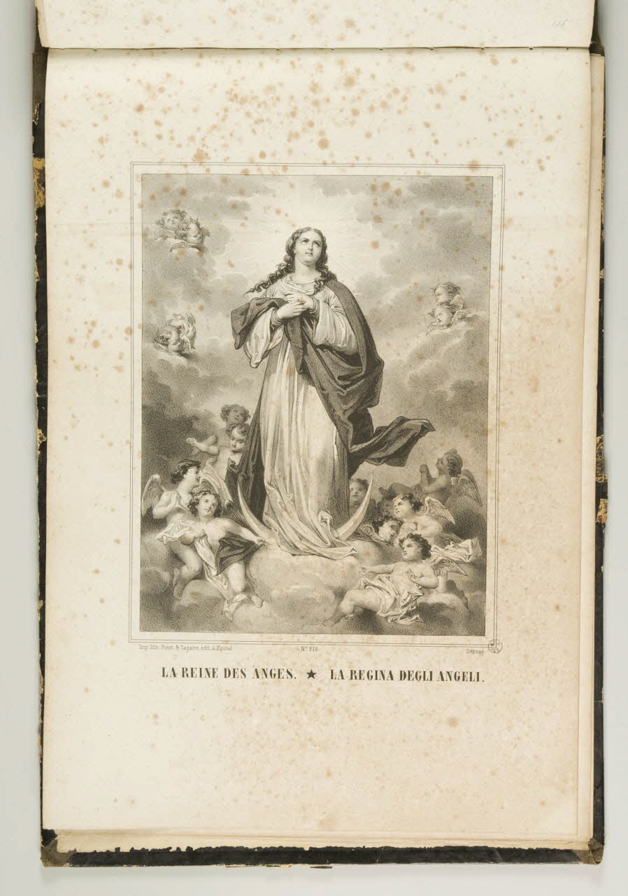 album LA REINE DES ANGES. 1953.86.5327 Photo