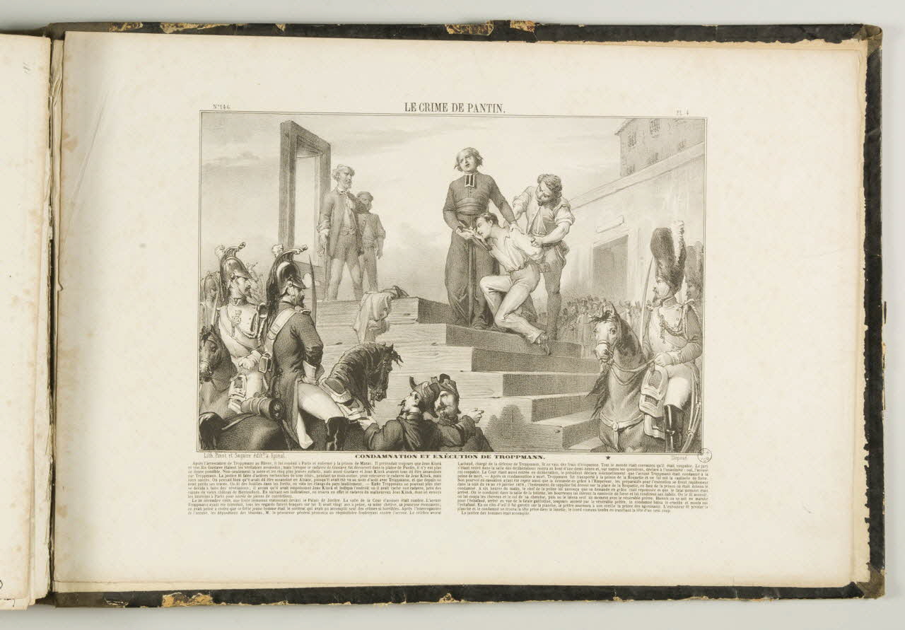 album LE CRIME DE PANTIN.  CONDAMNATION ET EXECUTION DE TROPPMANN. 1953.86.5331 Photo