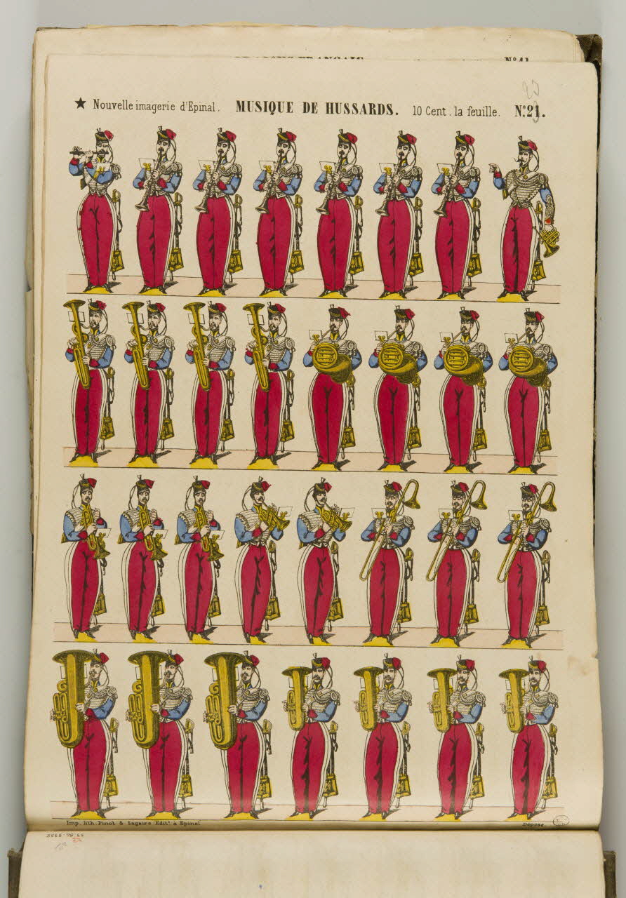 album MUSIQUE DE HUSSARDS. 1953.86.5353 Photo