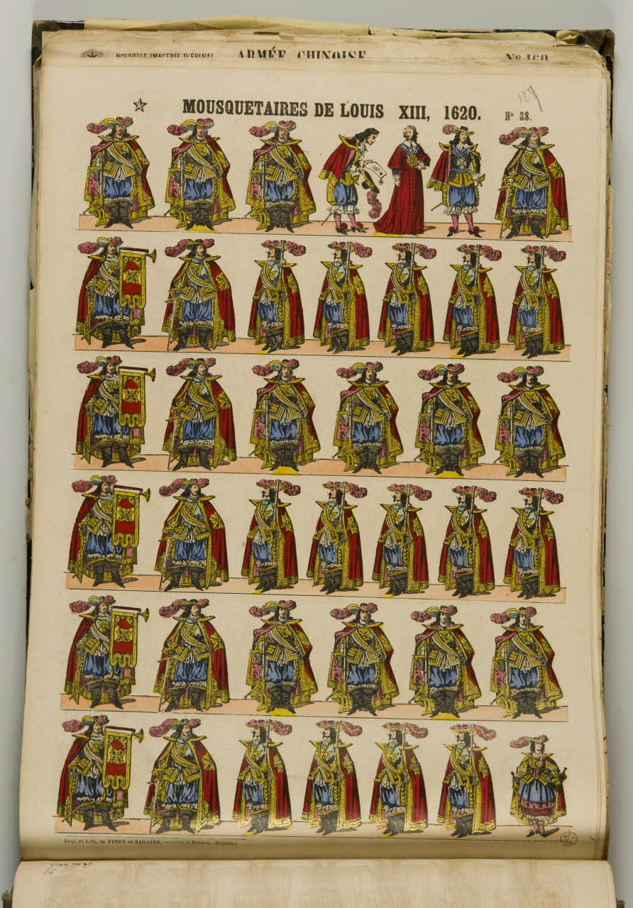 album MOUSQUETAIRES DE LOUIS XIII, 1620. 1953.86.5405 Photo