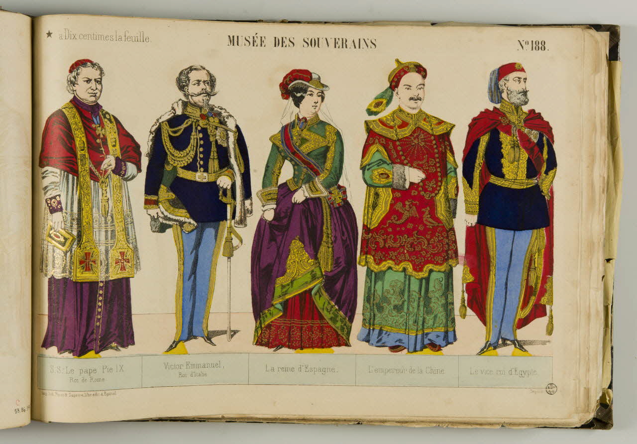 album MUSEE DES SOUVERAINS 1953.86.5448 Photo