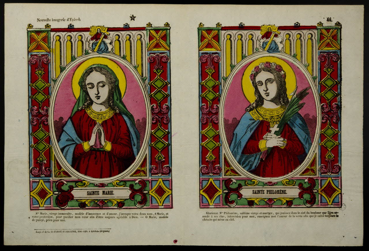 estampe SAINTE MARIE 1953.86.545 Photo