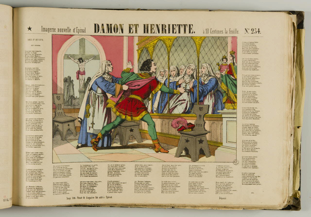 album DAMON ET HENRIETTE. 1953.86.5459 Photo