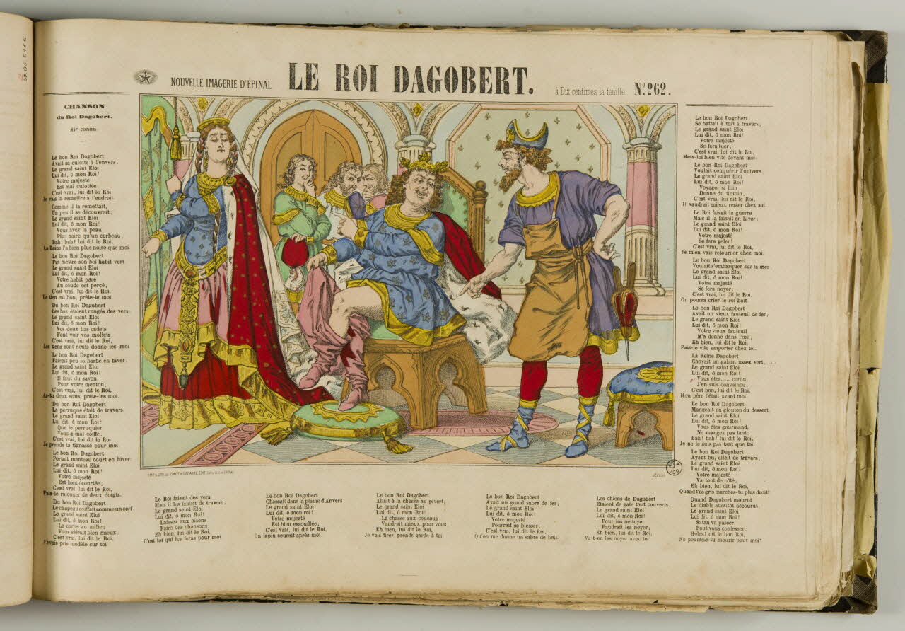 album LE ROI DAGOBERT. 1953.86.5466 Photo