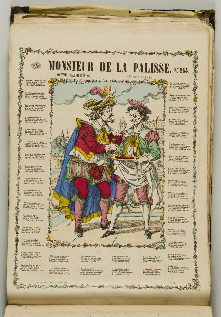 album MONSIEUR DE LA PALISSE. 1953.86.5468 Photo