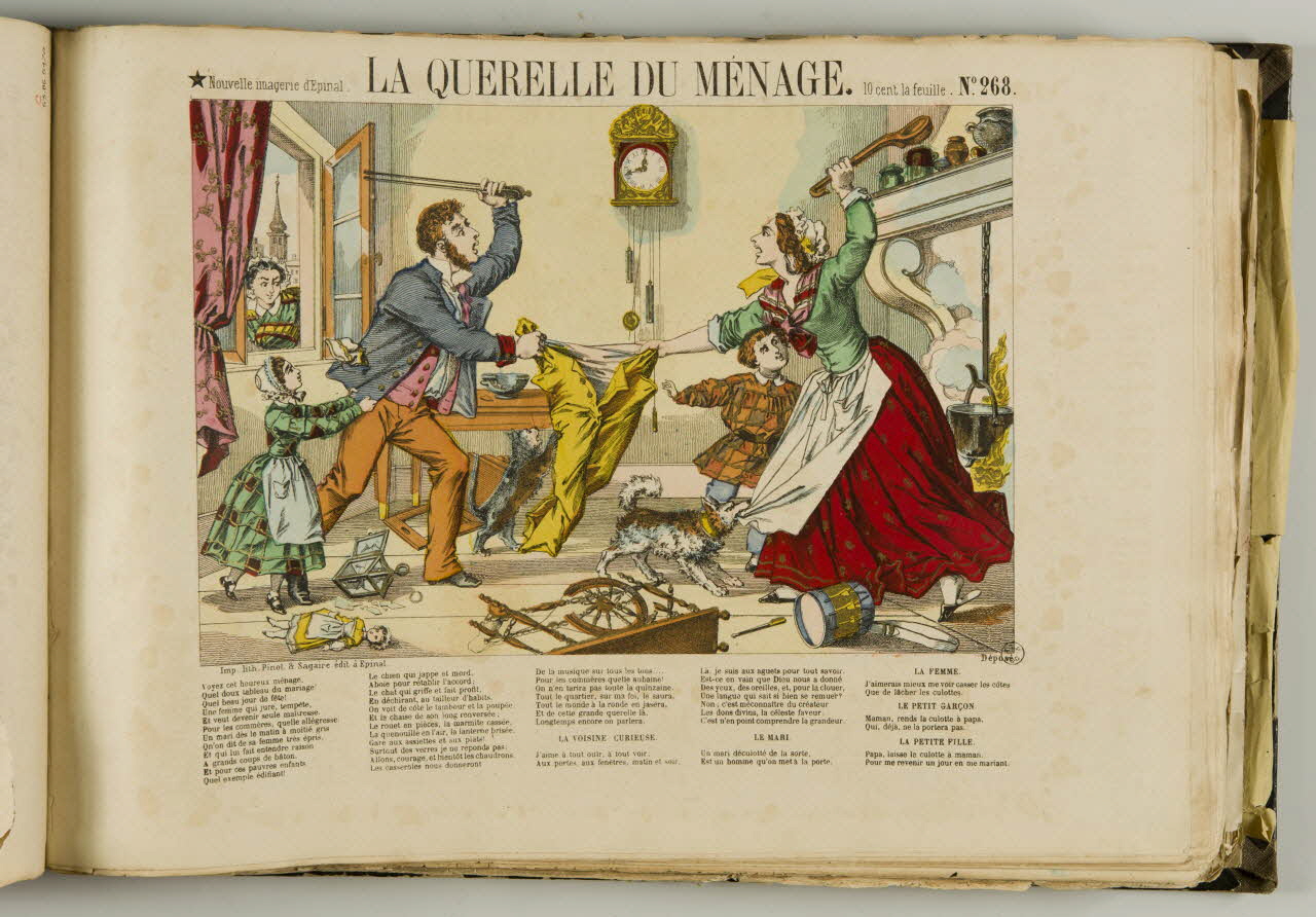 album LA QUERELLE DU MENAGE. 1953.86.5471 Photo