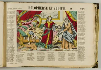 album HOLOPHERNE ET JUDITH. 1953.86.5473 Photo