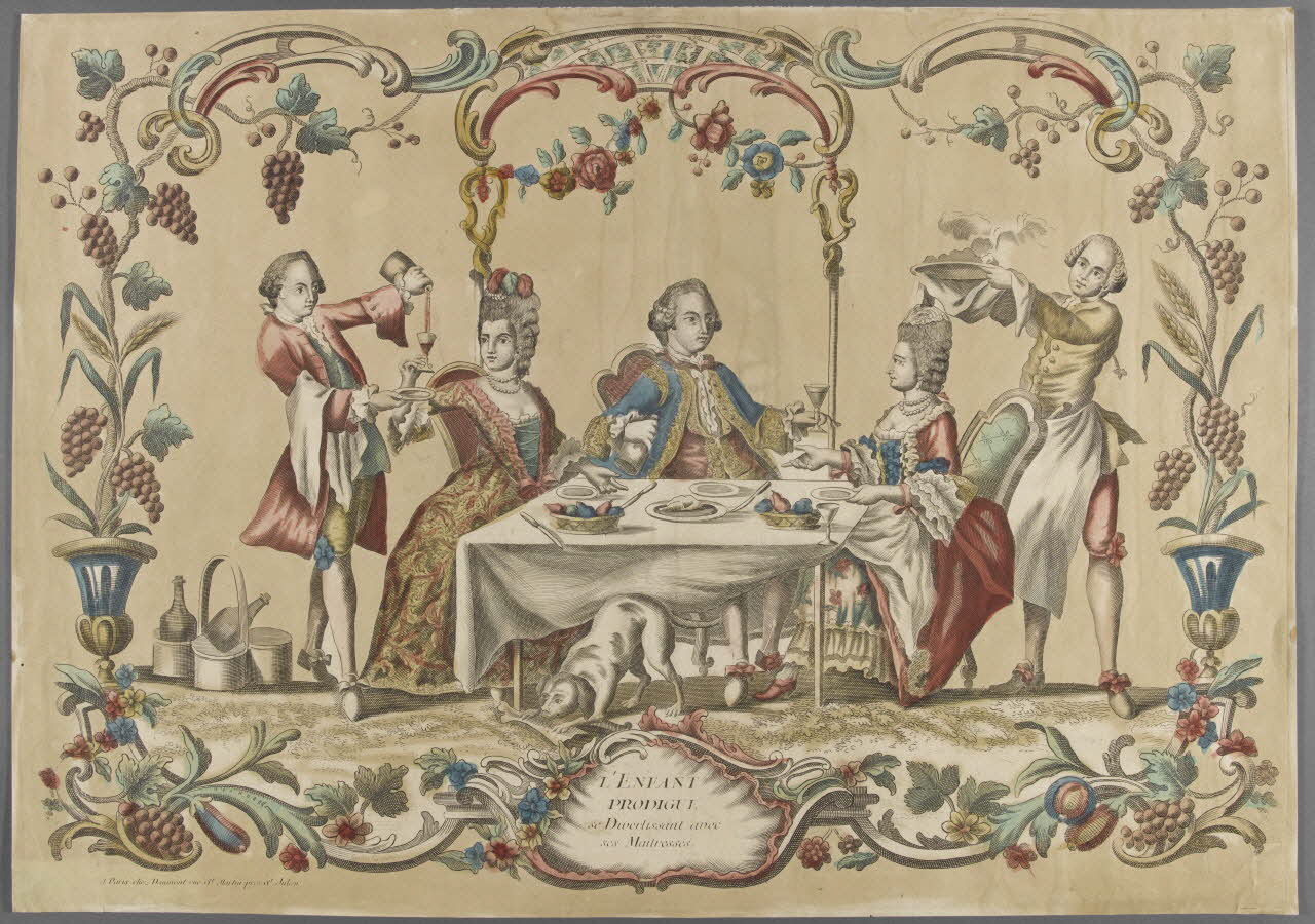 estampe L'ENFANT PRODIGUE 1985.51.378 Photo RMN-Grand Palais (Mucem)