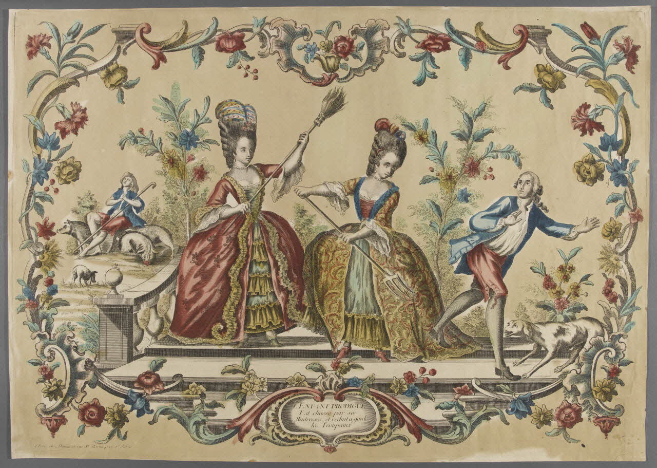 estampe L'ENFANT PRODIGUE 1985.51.379 Photo RMN-Grand Palais (Mucem)