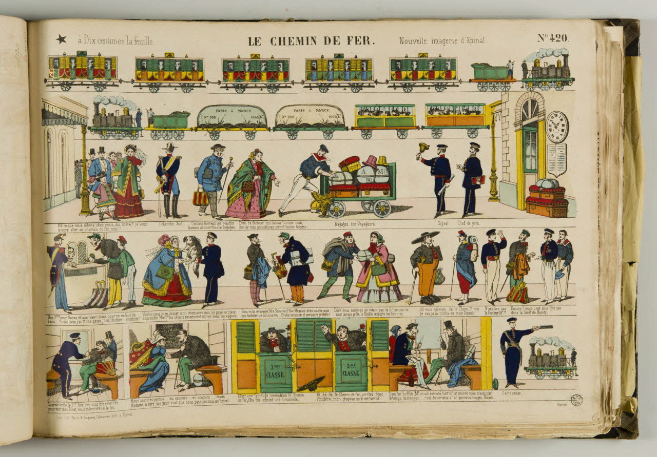 album LE CHEMIN DE FER. 1953.86.5512 Photo