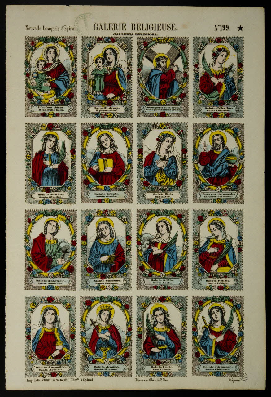 estampe GALERIE RELIGIEUSE 1953.86.552 Photo