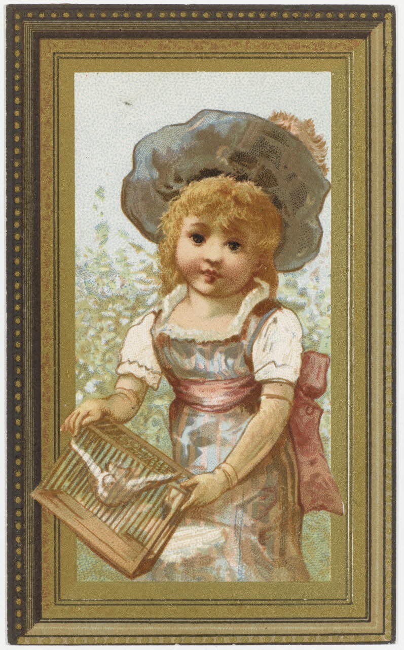 Vallet-Minot et Cie carte réclame chromo Paris 1881-1884 1995.1.2080.1 Photo RMN-Grand Palais (Mucem)