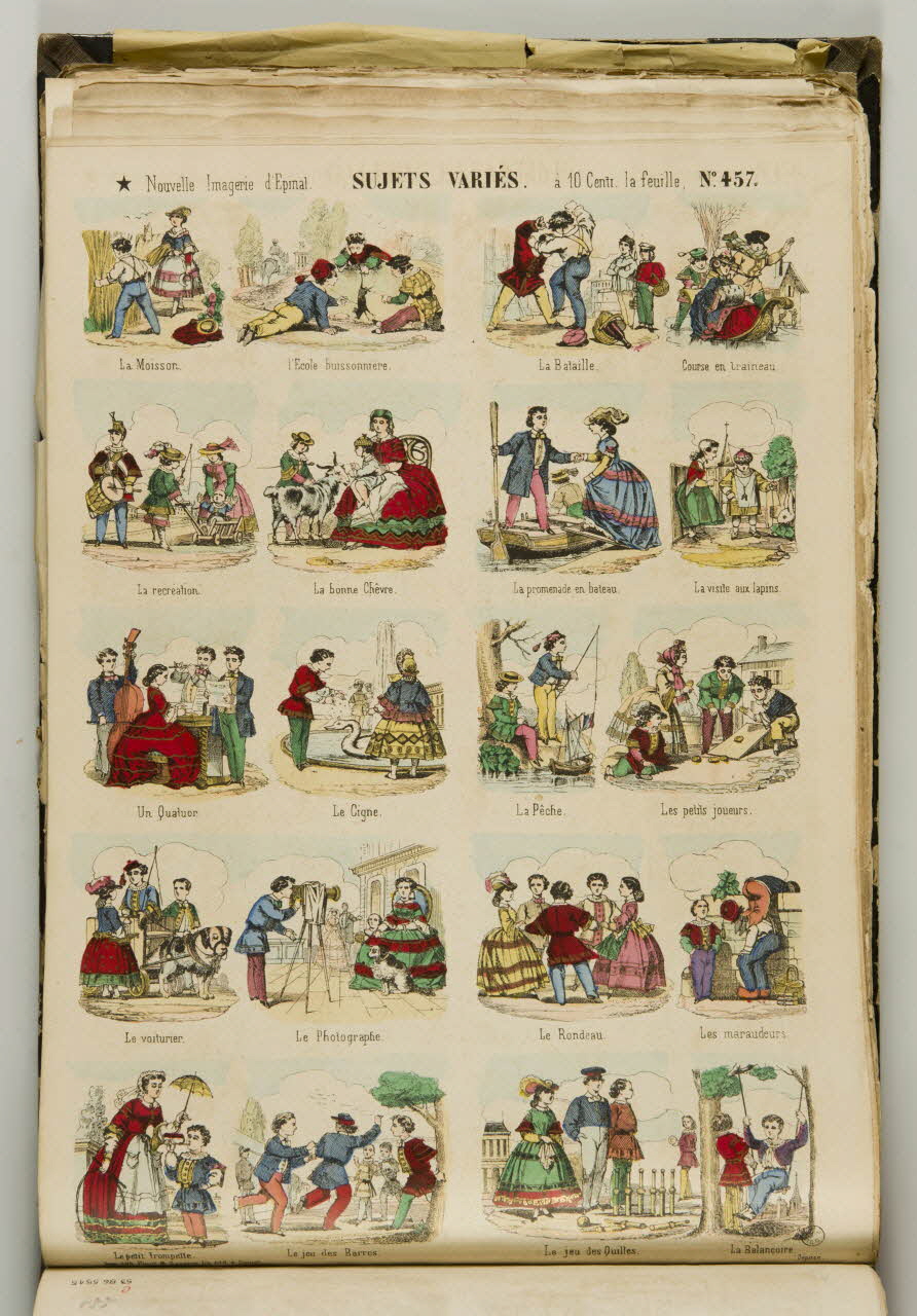 album SUJETS VARIES. 1953.86.5546 Photo