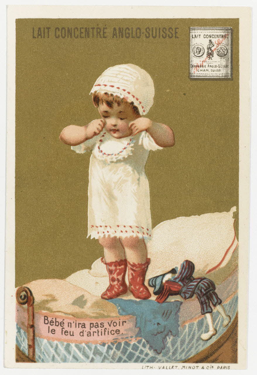 Vallet-Minot et Cie carte réclame chromo Paris 1889 1995.1.286.2 Photo RMN-Grand Palais (Mucem)