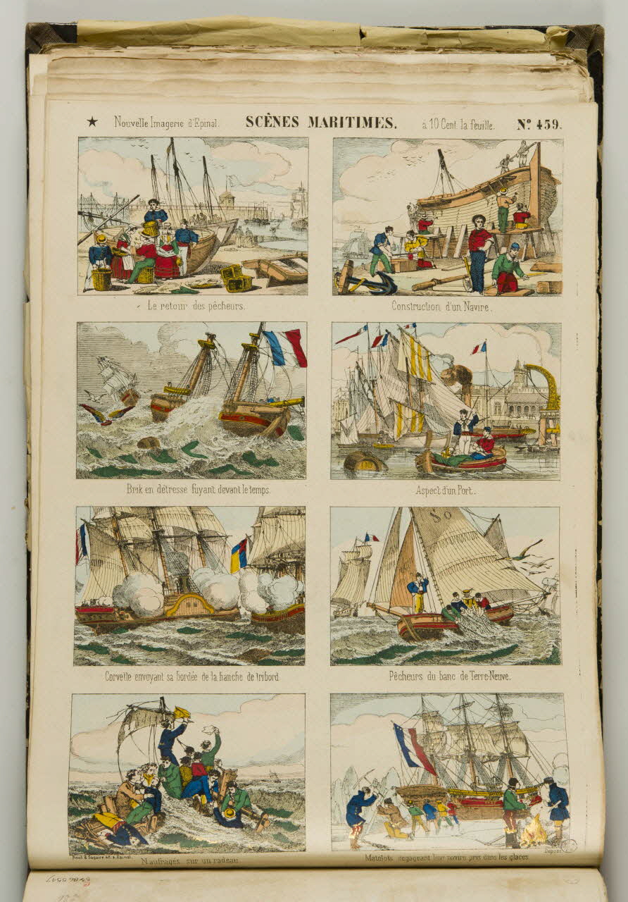 album SCENES MARITIMES. 1953.86.5548 Photo