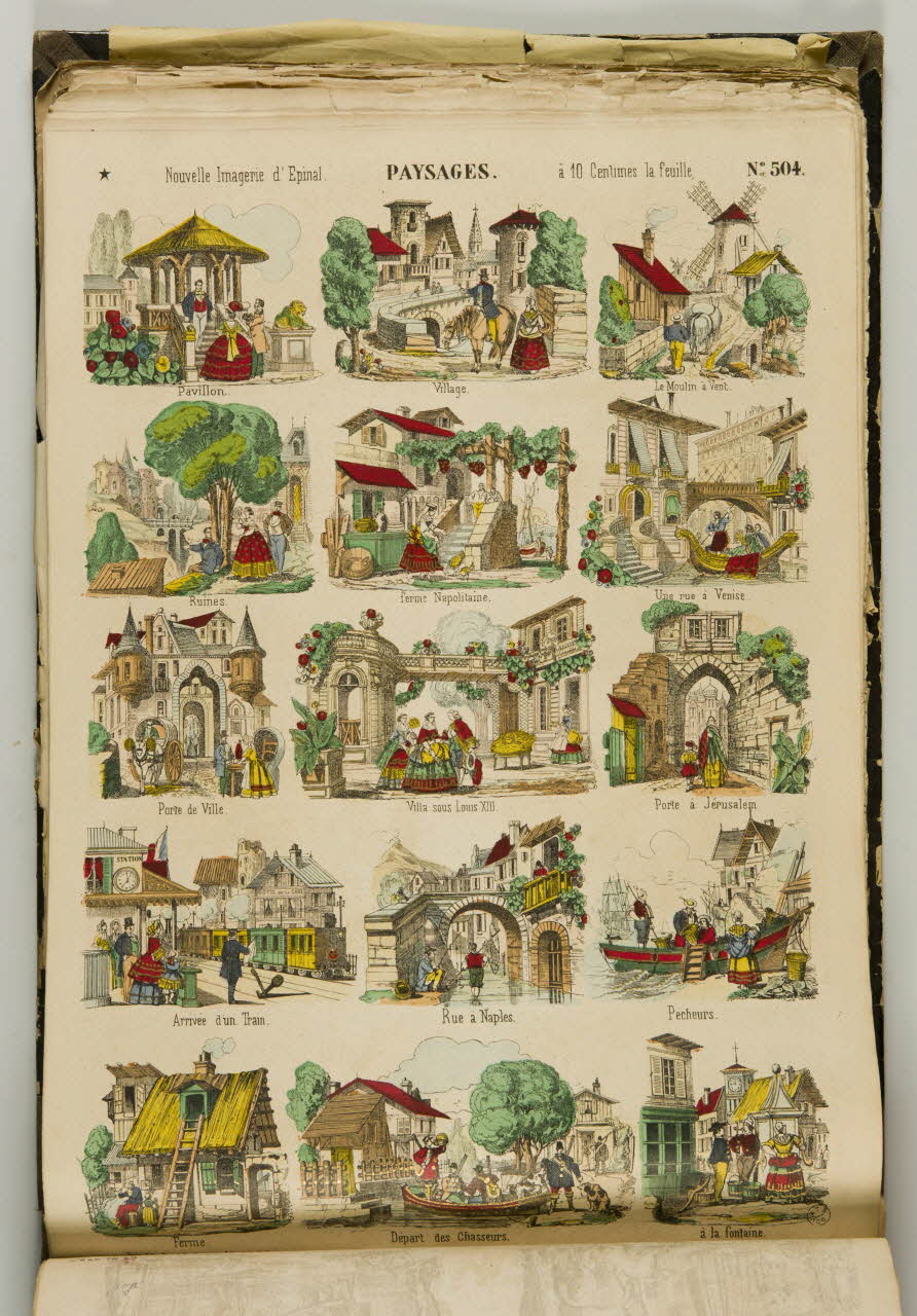 album PAYSAGES. 1953.86.5568 Photo