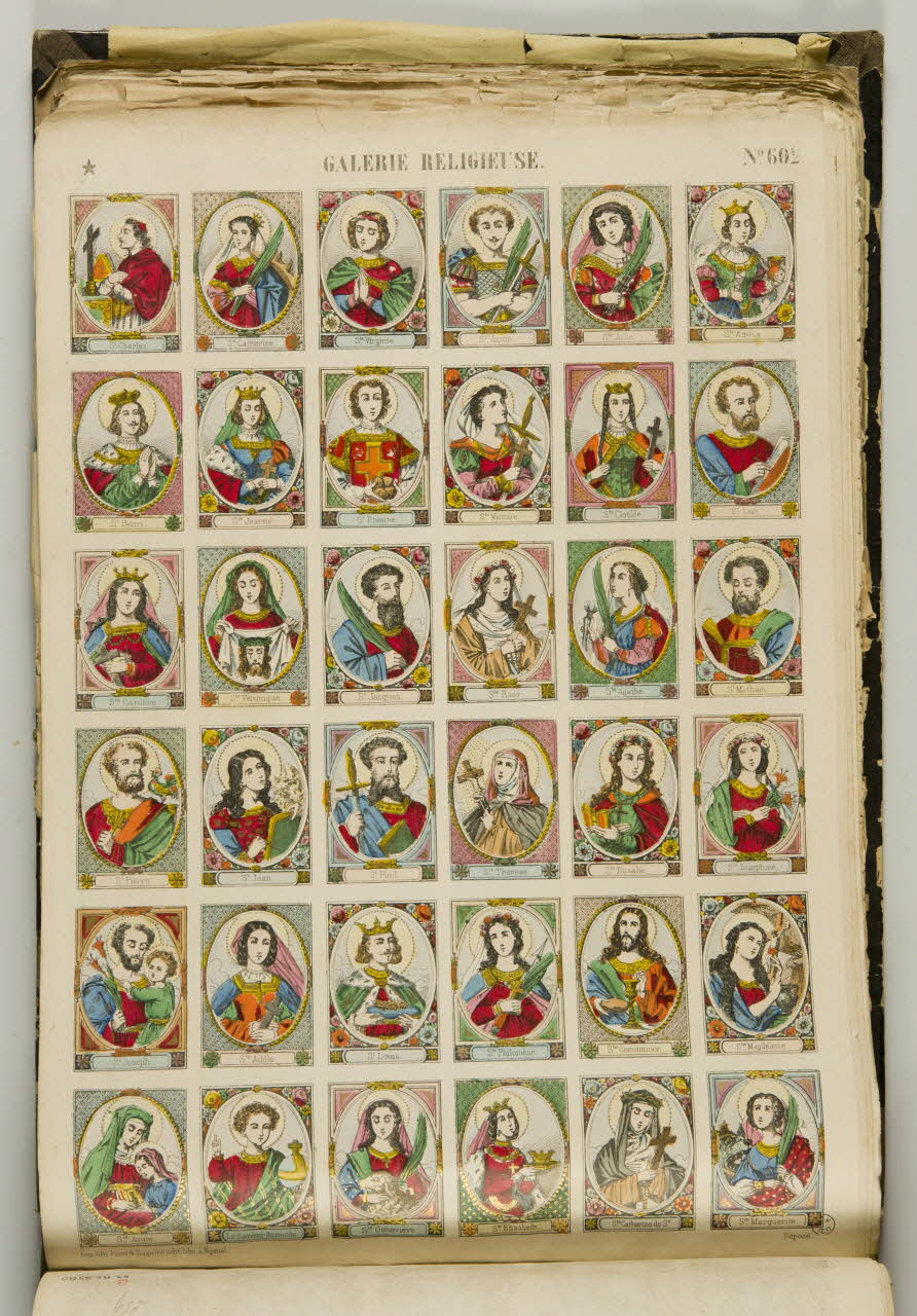 album GALERIE RELIGIEUSE. 1953.86.5581 Photo