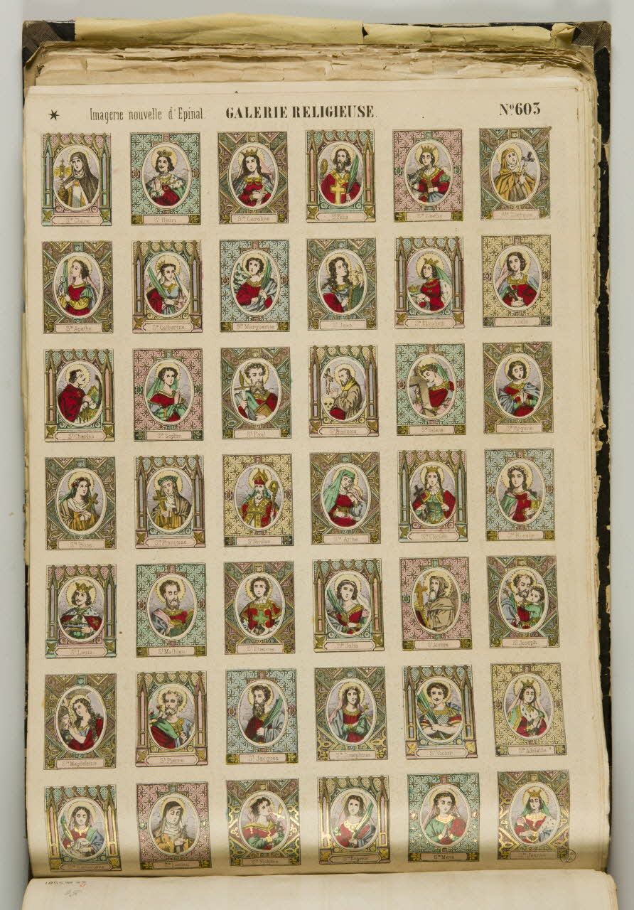 album GALERIE RELIGIEUSE. 1953.86.5582 Photo