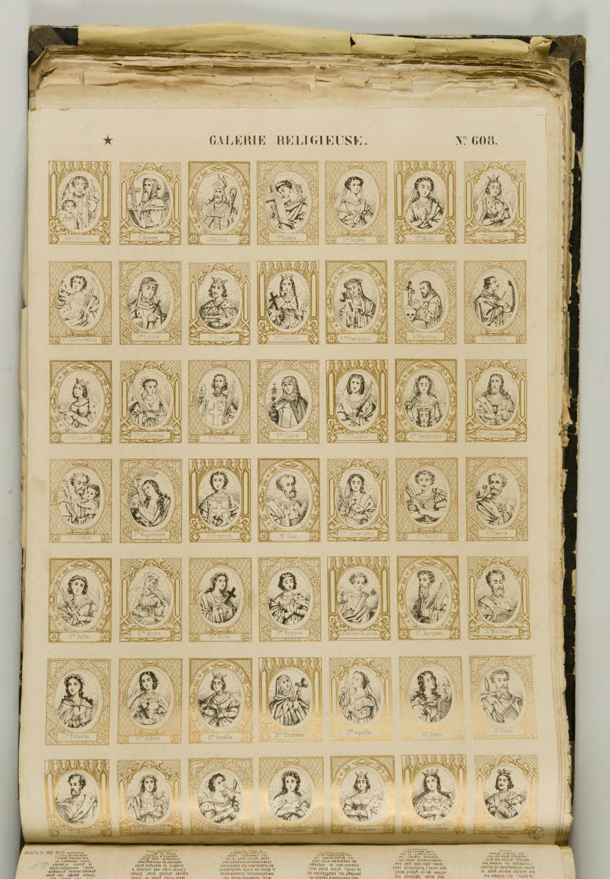 album GALERIE RELIGIEUSE. 1953.86.5589 Photo