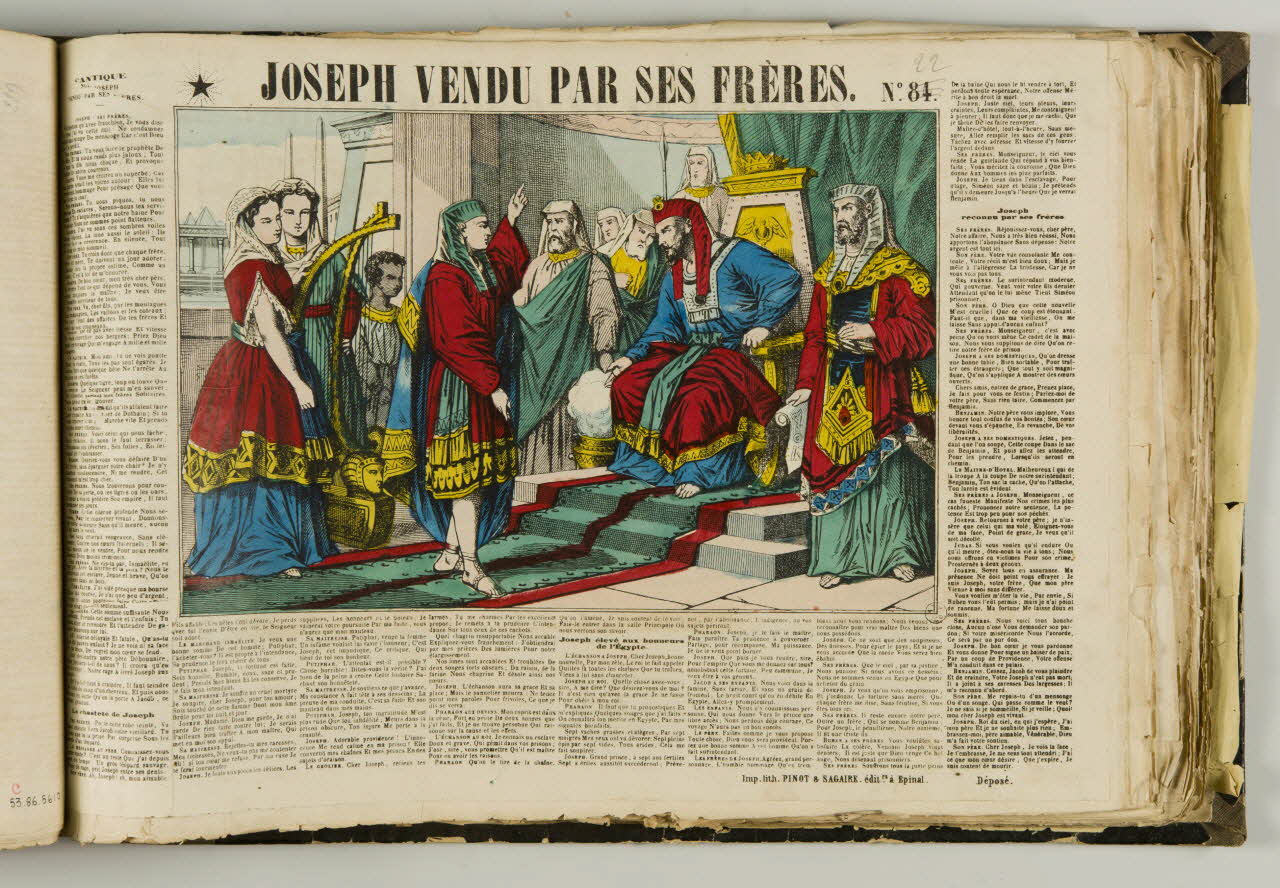 album JOSEPH VENDU PAR SES FRERES. 1953.86.5611 Photo