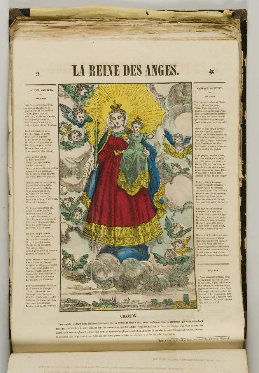 album LA REINE DES ANGES. 1953.86.5623 Photo