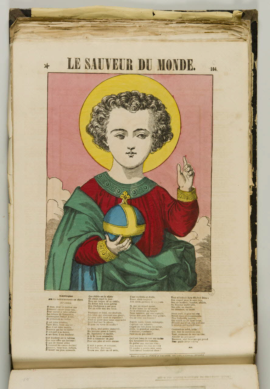 album LE SAUVEUR DU MONDE. 1953.86.5625 Photo