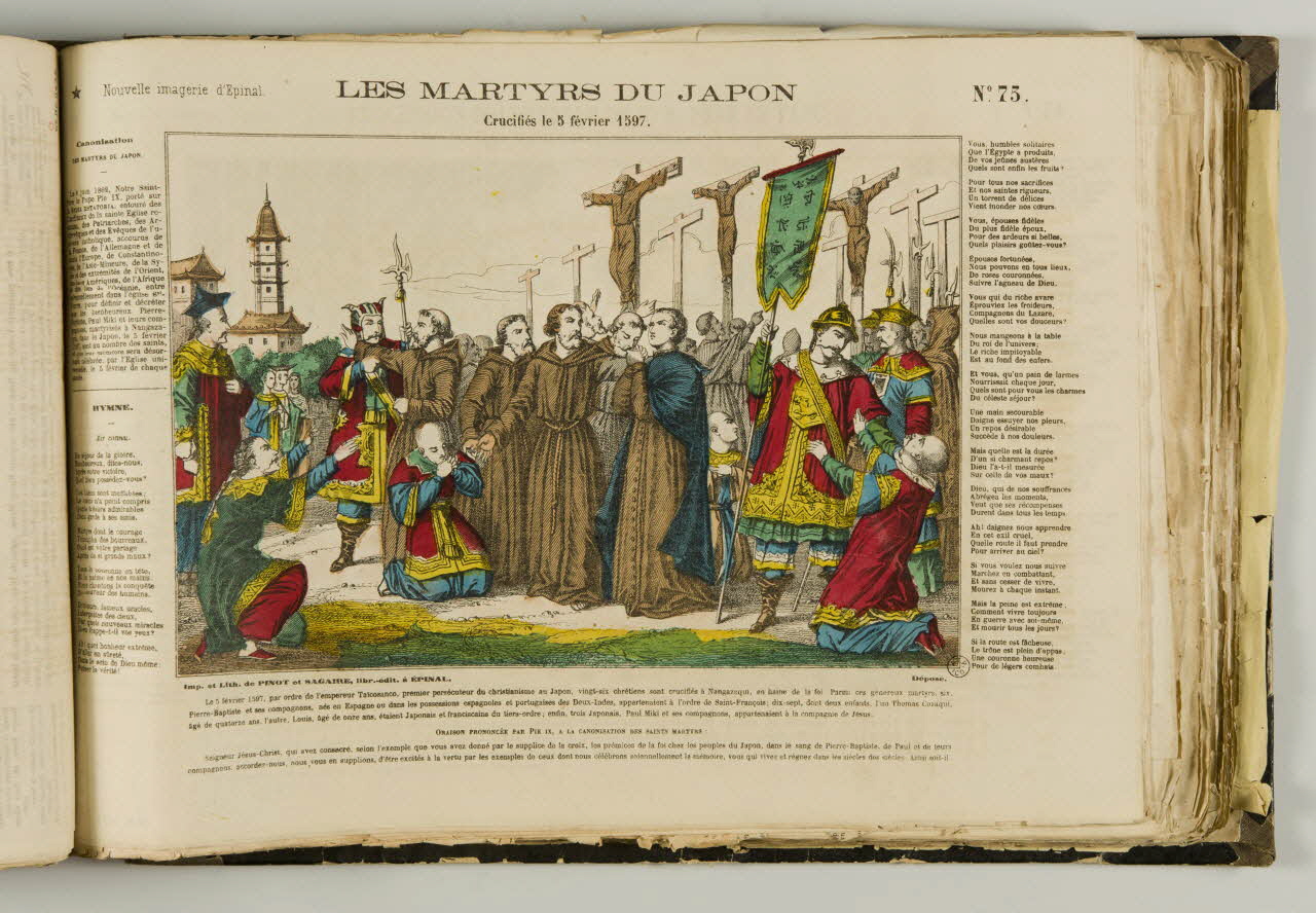 album LES MARTYRS DU JAPON 1953.86.5637 Photo