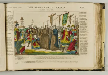album LES MARTYRS DU JAPON 1953.86.5637 Photo