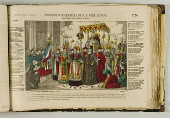 album PROCESSION SOLENNELLE DE N. S. PERE LE PAPE 1953.86.5638 Photo