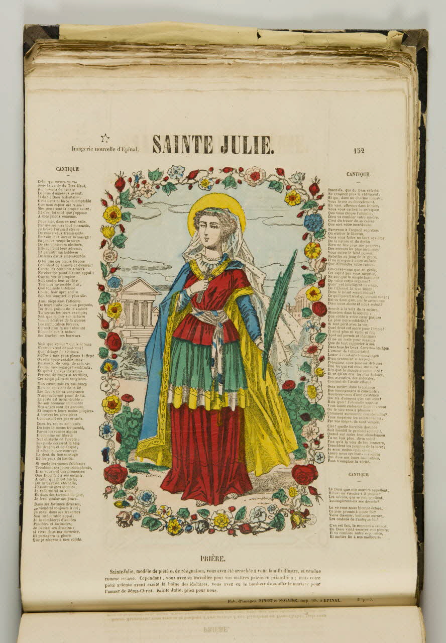 album SAINTE JULIE. 1953.86.5666 Photo