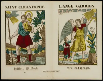 Charles Nicolas Gangel estampe SAINT CHRISTOPHE. Metz 1852-1858 1953.86.567 Photo