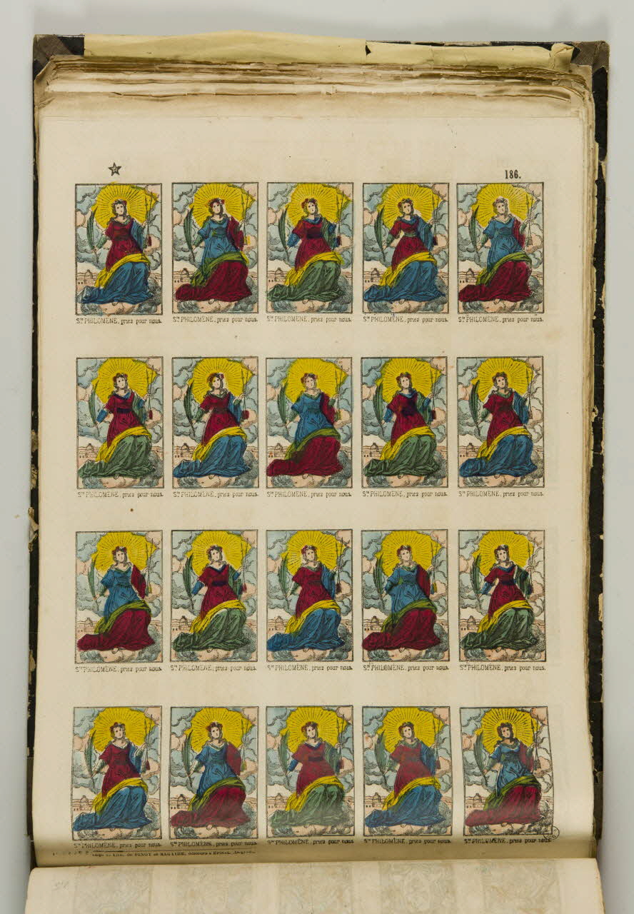 album Ste PHILOMENE. priez pour nous. 1953.86.5672 Photo