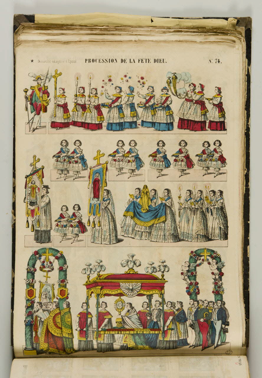 album PROCESSION DE LA FETE DIEU. 1953.86.5677 Photo