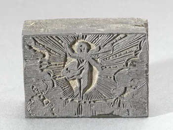 bois d'impression Résurrection 1954.18.144 Photo RMN-Grand Palais (Mucem)