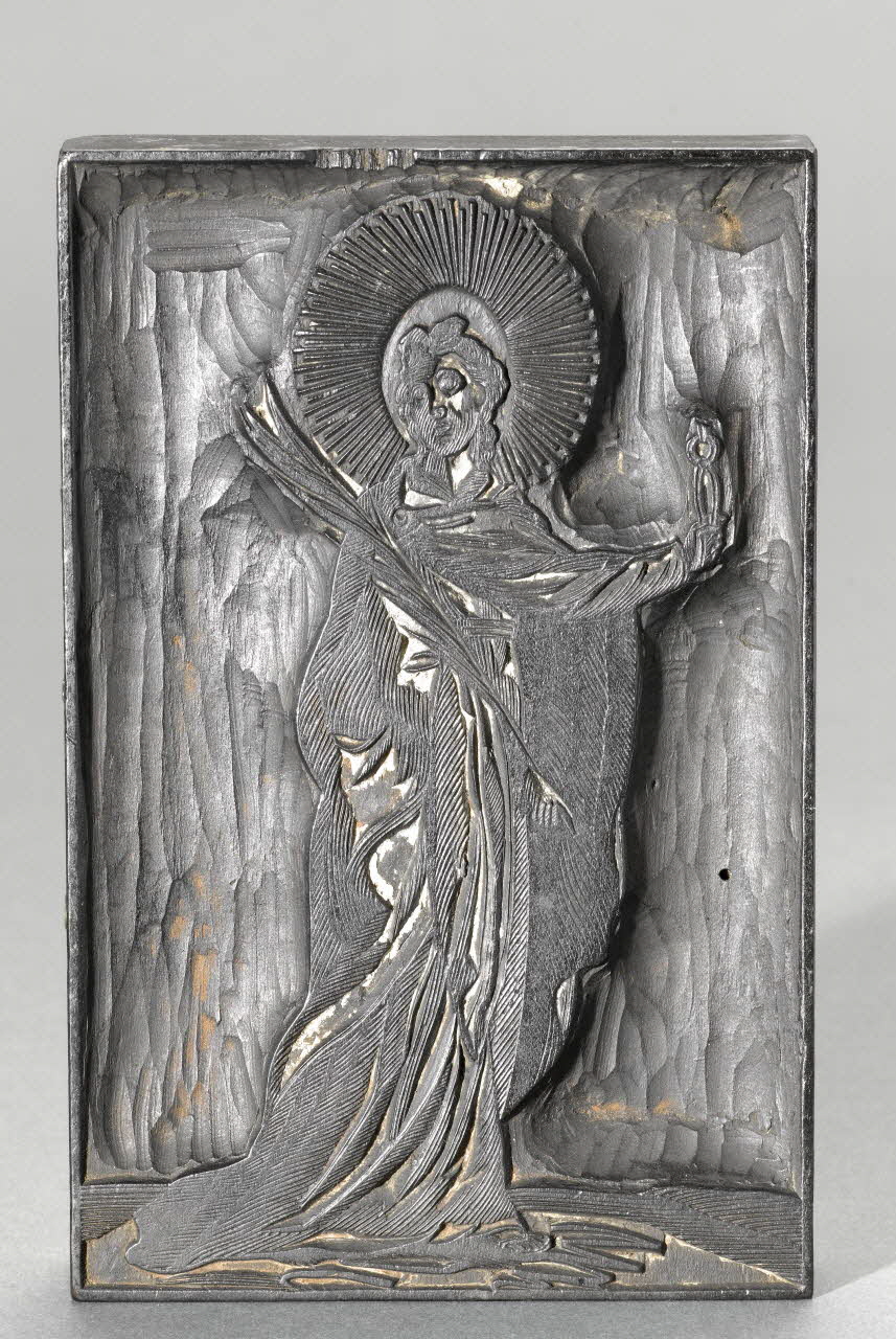 bois d'impression STE Appoline 1955.57.29 Photo RMN-Grand Palais (Mucem)