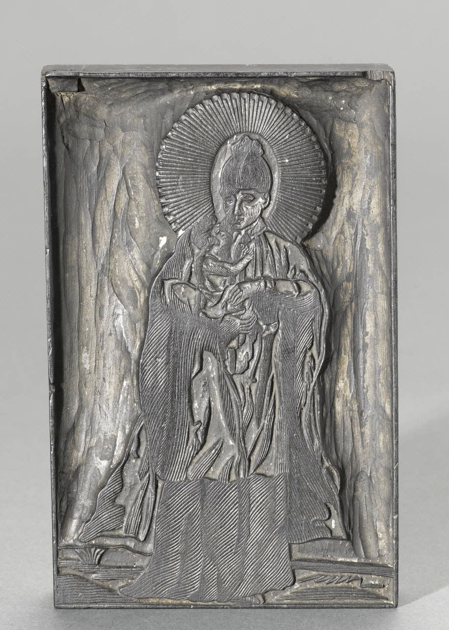 bois d'impression ST. Vincent de Paul 1955.57.30 Photo RMN-Grand Palais (Mucem)